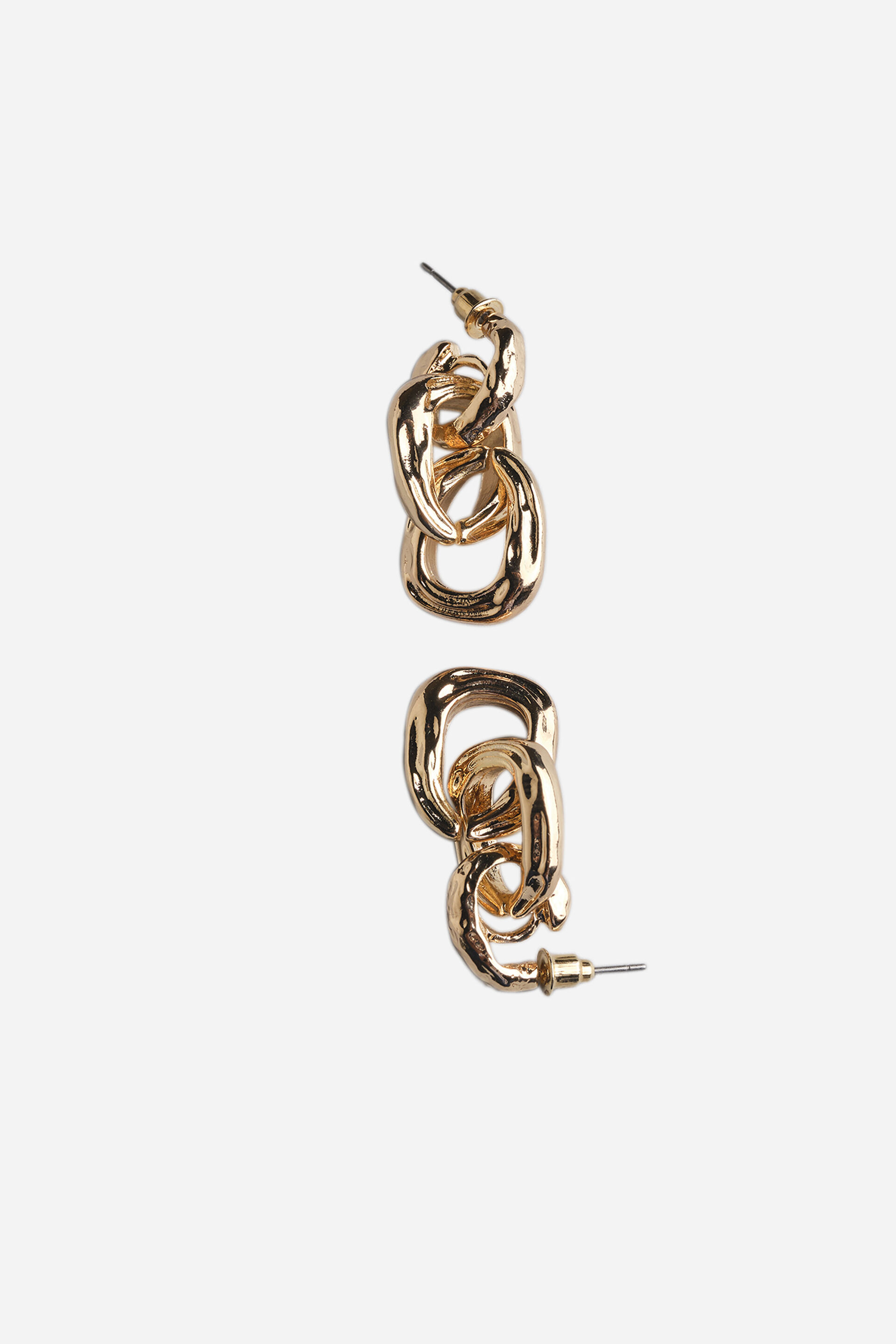 Molten Link Earrings, , image 3